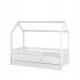  Dječji krevet HOME BABY BOO 180x80 + ladica + madrac SMOOTH WHITE
