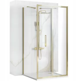 Rea Rapid Fold tuš kabina, preklopna vrata 90 x 100 cm