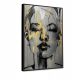 Zlatna Dama - Moderan Slikoviti Portret 69x99 cm za Prostor Dnevnog Boravka