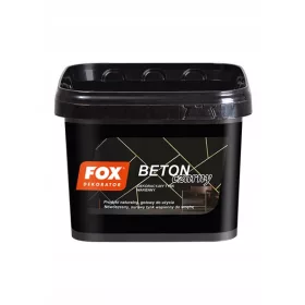 Žbuka FOX BLACK CONCRETE 14 kg