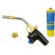 Geko G20030 plinski plamenik za lemljenje + adapter