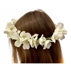   Pričesni vijenac za prvu pričest s cvijetom jabuke, nježan i živ - Komunija 2024