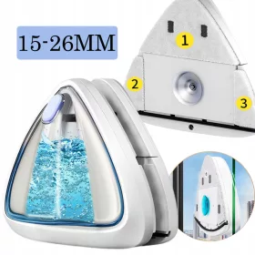   Hooha Profesionalni Magnetski Čistač Prozora za Velike Površine 15-26 mm
