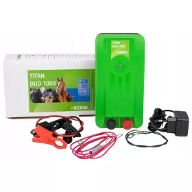   Elektrifikator univerzalni KERBL TITAN DUO 1000 za električne mreže pastira
