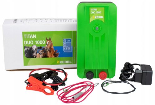 Elektrifikator univerzalni KERBL TITAN DUO 1000 za električne mreže pastira