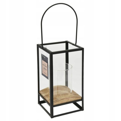  H&S Dekorativni metalni lampion 21 cm