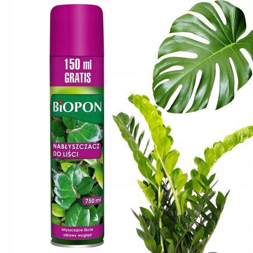 BIOPON NABLISTITELJ ZA LIŠĆE U SPREJU - SJAJNE I ZDRAVE LISTOVE - 750 ML