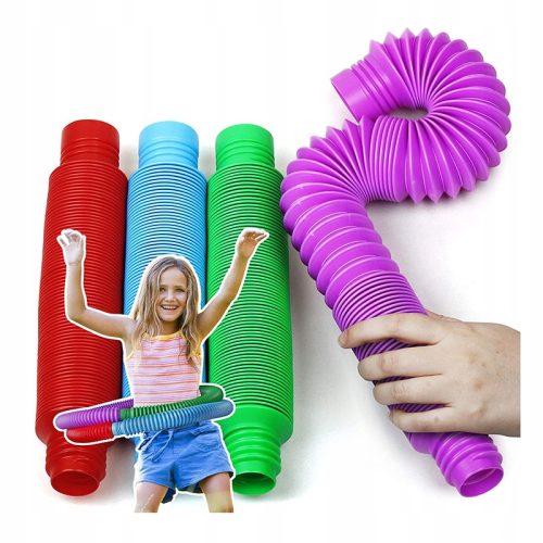 6x Mega Grubih Šarenih Rurki POP TUBE