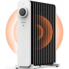 Uljni radijator Eldom 2500 W, crni