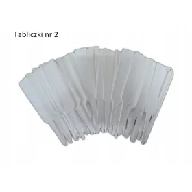  Stojeći znak bijeli 17 x 9 cm 1 kom.