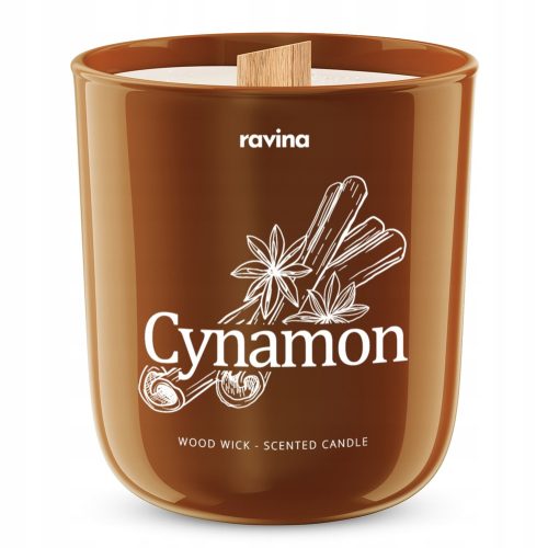 Tradicionalna svijeća od soje Cinnamon Ravina 1 kom.