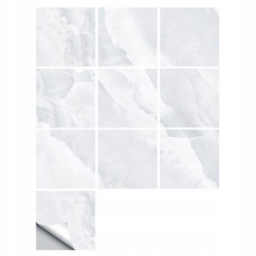 SAMOLJEPLJIVI MRAMORNI PANEL PVC PLOČICE 10 KOM 20x20cm