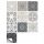 SAMOLJEPLJIVI PACHWORK PANEL PVC PLOČICE SET OD 10 KOMADA 20x20cm