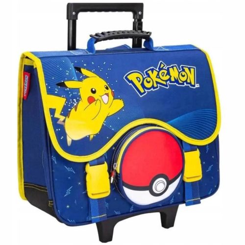 POKEMON TORNISTER SA SLIKOM PIKACHUA I KOTAČIĆIMA