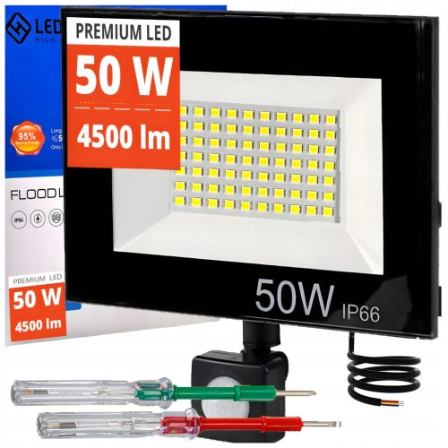  Halogena LED sa senzorom kretanja u sumrak 50W reflektorska svjetiljka Reflektor