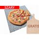 Kamen za pečenje za pizzu 38x36 cm s lopaticom