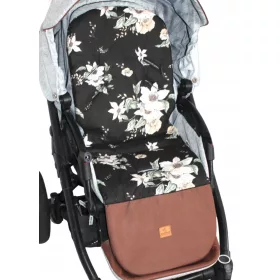 Kimberly Choco XL cvjetni umetak za kolica za šetnju, 90 cm