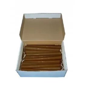   Tradicionalna svijeća od pčelinjeg voska Miris pčelinjeg voska Apiary Borsucza 50 kom + Tradicionalna svijeća od prirodnog pčelinjeg voska Apiary Borsucza 50 kom.