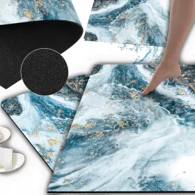   Protuklizna, Elegantna Kupaonska Prostirka OCEAN GOLDEN Mat 80x50 XXL