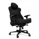  YUMISU 2052 Magnetic Fabric Black uredska gaming stolica