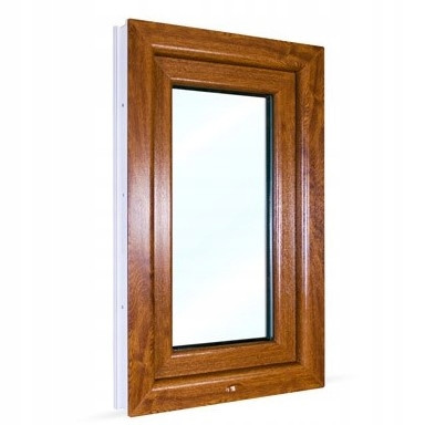 PVC PROZOR 40 X 60 DESNI RU PROZORI ZLATNI HRAST