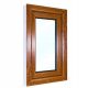 PVC PROZOR 40 X 60 DESNI RU PROZORI ZLATNI HRAST