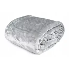Kvalitetna akrilna deka ELWAY 160 cm x 210 cm - Siva nijansa