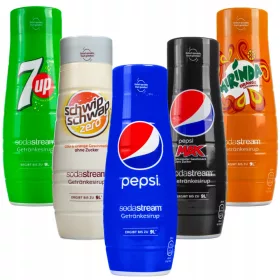   Sirup za SodaStream gazirani napitak 440 ml + 4 različita okusa