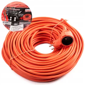   Midori Onex vrtni produžni kabel 20 m, 1 kom utičnice, narančasti