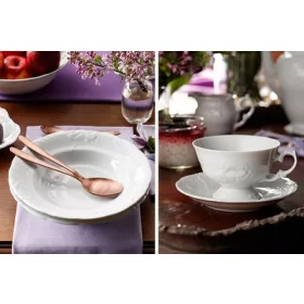 Chodzież Porculanski Servis za Jelo i Kavu C001 30 Dijelova