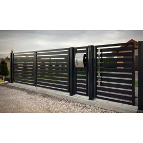   Garažna vrata - Palisada 100x20/35 za moderna i elegantna vrata