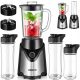 Kerch Fit SB900 Blender s 3 boce za koktele, 900W, crni