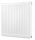 Demrad 914 W čelični panelni radijator bijeli 400 x 900 x 100 mm - bočni priključak