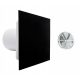 Ventika KLIQ100BASEWC + KLIQFP180BLACK kupaonski ventilator 100 mm