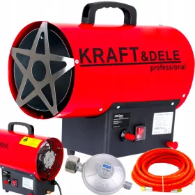 Plinski grijač Kraft&Dele 20 kW + Rukavice