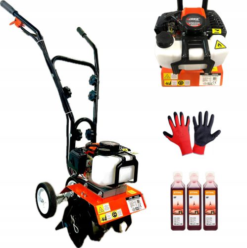 Mocna glebogryzarka Verke 3,0 KS + 3x ulje Stihl 100ml