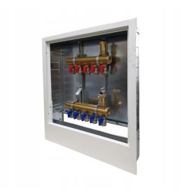 Razdjelnik za 5 krugova s PEX Alupex ventilima i ormarićem