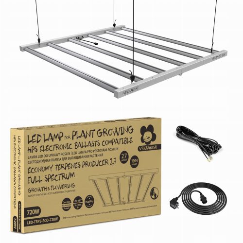 LED panel za uzgoj biljaka TRPS 720W - Profesionalno rješenje za uzgoj biljaka unutar grow box-a