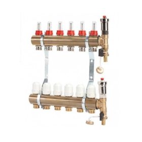 Razdjelnik za 6 krugova za podno grijanje