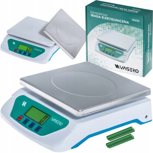 VASERO Električna dućanska vaga 30 kg x 1 g