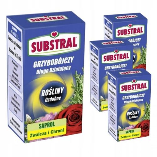 Saprol Substral - fungicid za ukrasne biljke, 4x25 ml