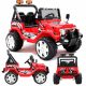  Auto na akumulator Jeep S618 EVA crveni električni automobil za djecu
