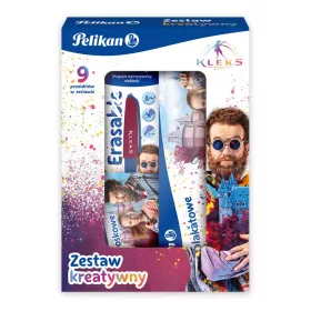   Kreativni set za djecu Block Crayons Glue 9 kom Academy of Mr. Kleks