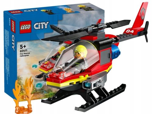  LEGO City 60411 Helikopter za spašavanje od požara