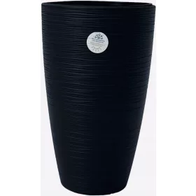    Form-Plastična posuda za cvijeće 38,5 cm x 38,5 x 58 cm promjer 38,5 cm plastična crna
