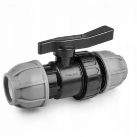   Zawór kuglasti ventila s navojem za PE cijevi kap po kap promjera 40 mm