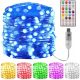 12M 100 LED Božićne lampice Fairy String Lights s RGB bojama i programatorom