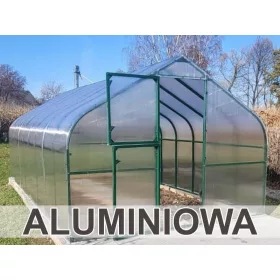   Vrhunski aluminijski staklenik za vrt - PTF staklenik 4 x 3 m x 220 cm