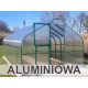Vrhunski aluminijski tunel za vrt - Premium Plus 18m2 300x600 polikarbonatni plastenik