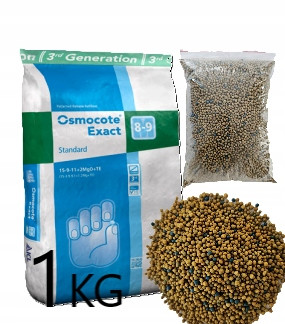 Vrtno gnojivo - Osmocote višekomponentno gnojivo granulat 1 kg 1 l